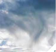 Высококучевые с полосами падения (осадков) облака