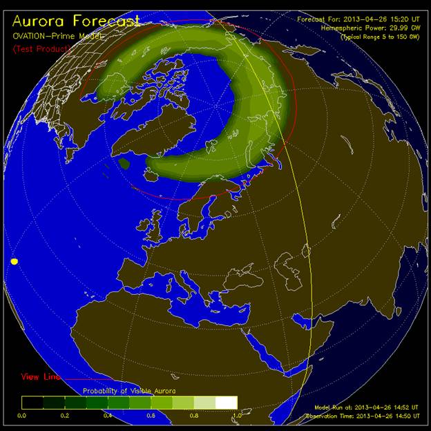Солнечная активность и Европа 2013