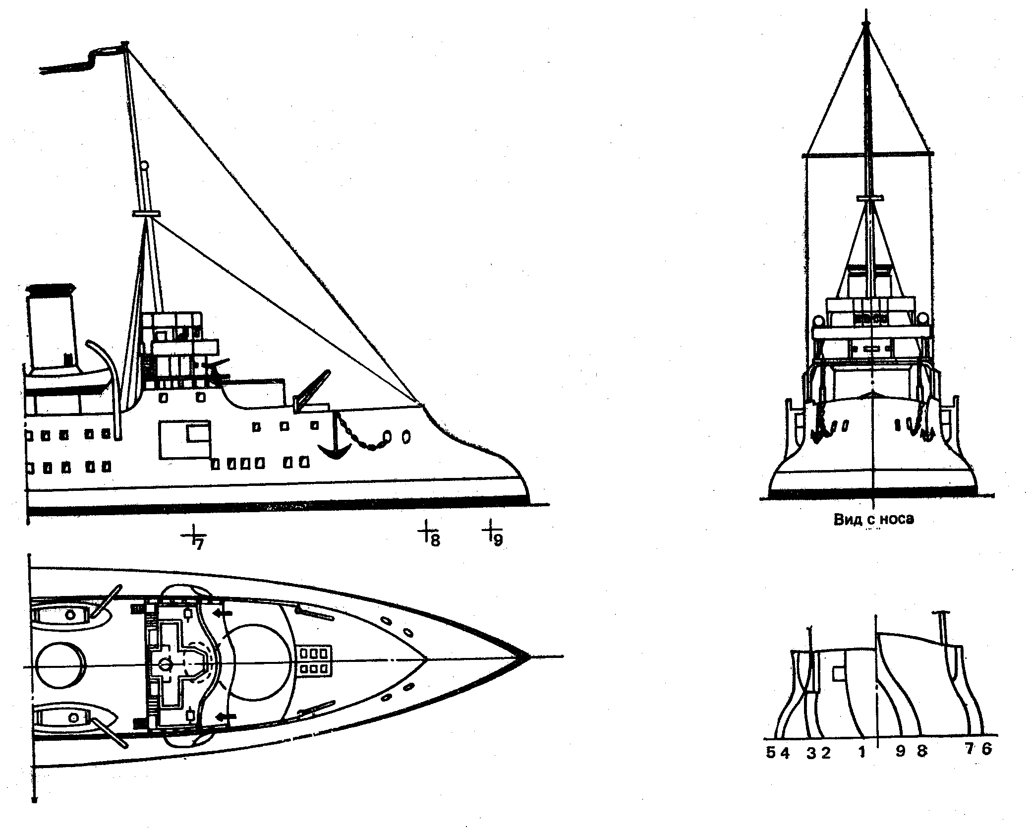 Блокшив (бывший крейсер) Балтика