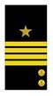 Нашивки капитана 2 ранга ВМФ России