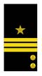 Нашивки капитана 3 ранга ВМФ России
