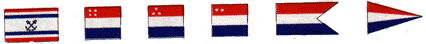 флаги должностных лиц ВМФ Нидерланд